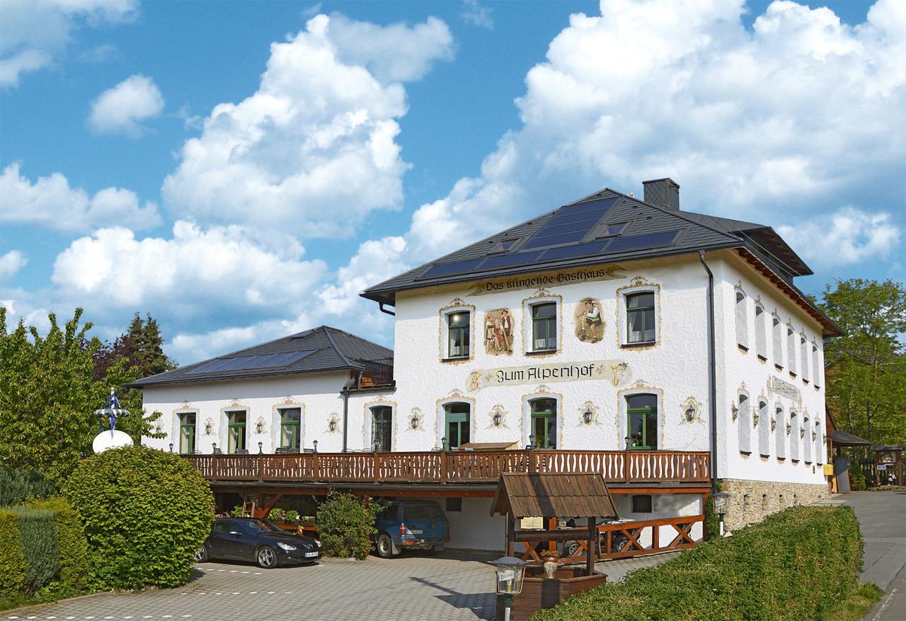 Hotel Alpenhof Markneukirchen Esterno foto